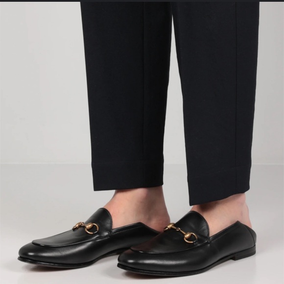 Authentic Gucci Brixton Horsebit Nappa Loafers - Picture 2 of 8
